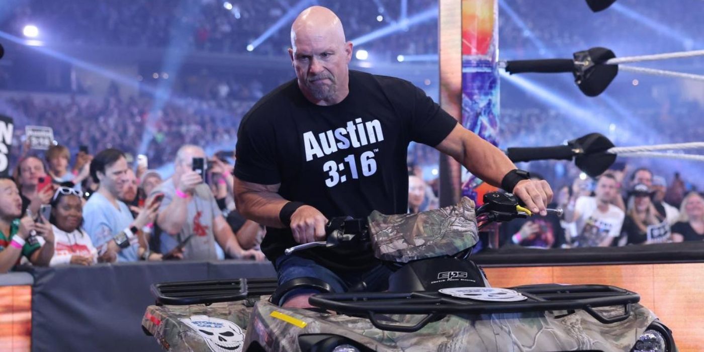 Stone Cold Steve Austin at WrestleMania 38 