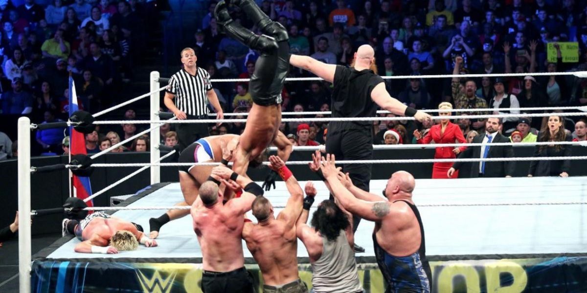 Team Cena Vs The Authority