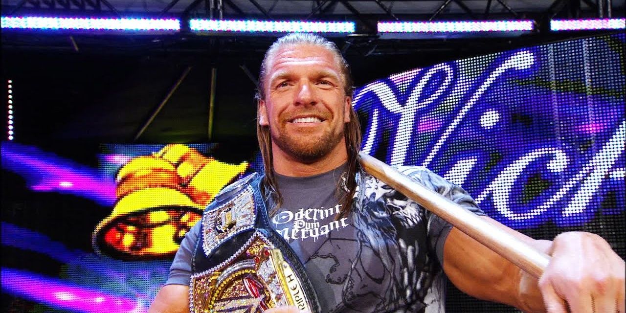 Triple H WWE Champion 2008 Cropped