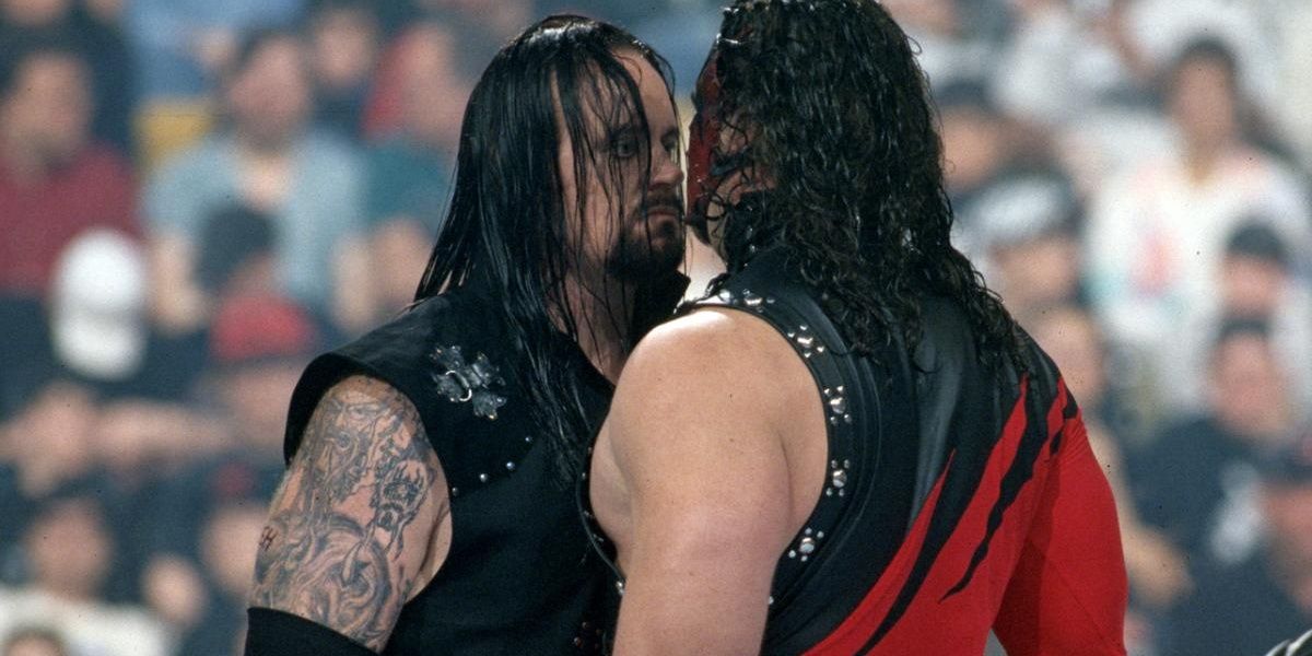 Undertaker v Kane WrestleMania 14 Cropped