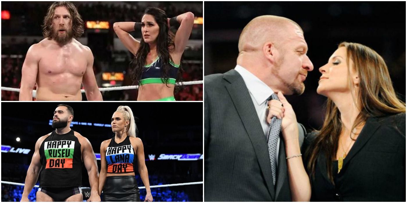 WWE couples with off screen and on screen relationships