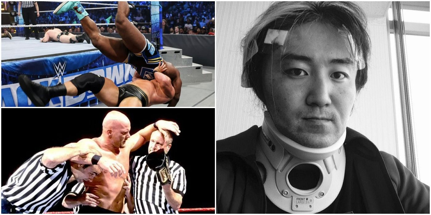Wrestlers who broke their neck