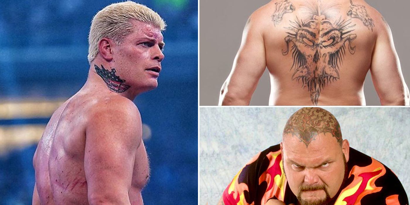 5 Best Tattoos In Wrestling Of All-Time (And The 5 Worst)