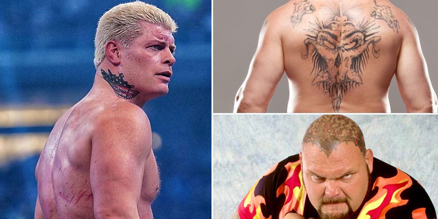 Why does Brock Lesnar have a Knife Tattoo on his chest  Quora