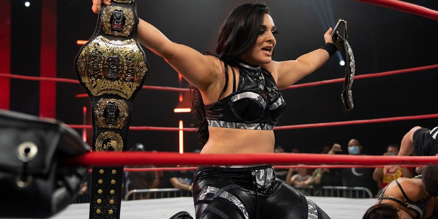 Roh Womens Title Unification Match Slated For Aew Dynamite 