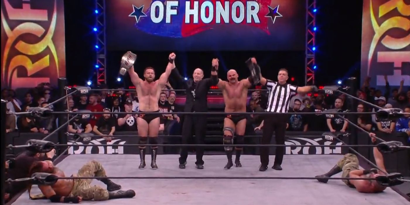 FTR Wins ROH Tag Team Titles Following Epic Battle With The Briscoes