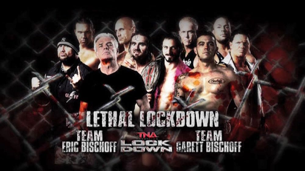 Impact's Lethal Lockdown match: Team Eric Bischoff vs. Team Garett Bischoff