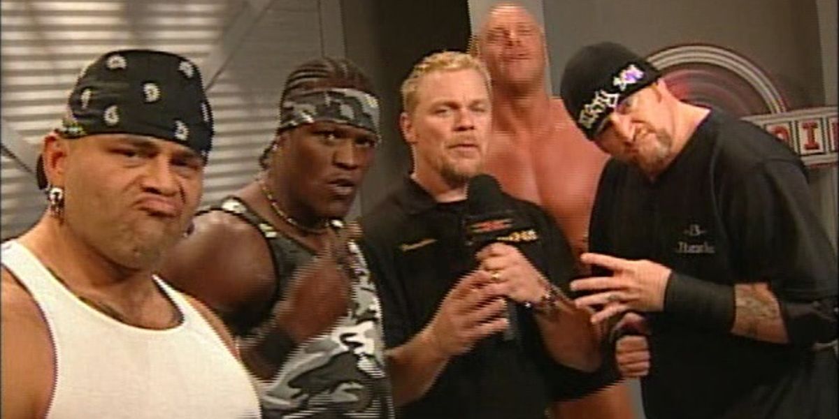 Impact Wrestling's 3 Live Kru: Konnan, Ron Killings, Kip James, and BG James