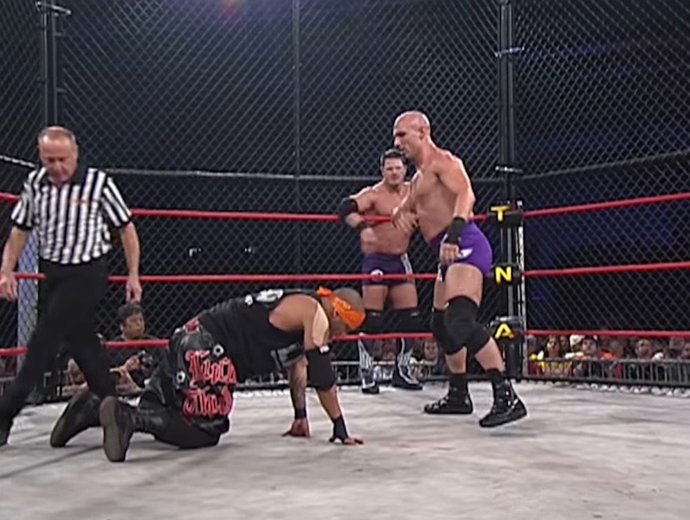 Impact Wrestling's LAX vs. AJ Styles and Christopher Daniels