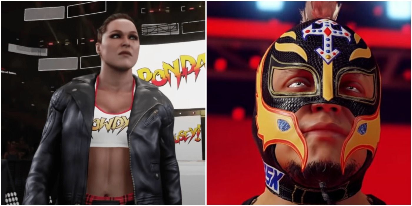 rousey and mysterio