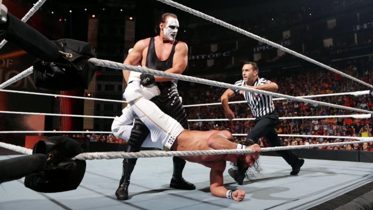 WWE Championship: Seth Rollins vs. Sting (WWE Night of Champions, 9/20/2015)