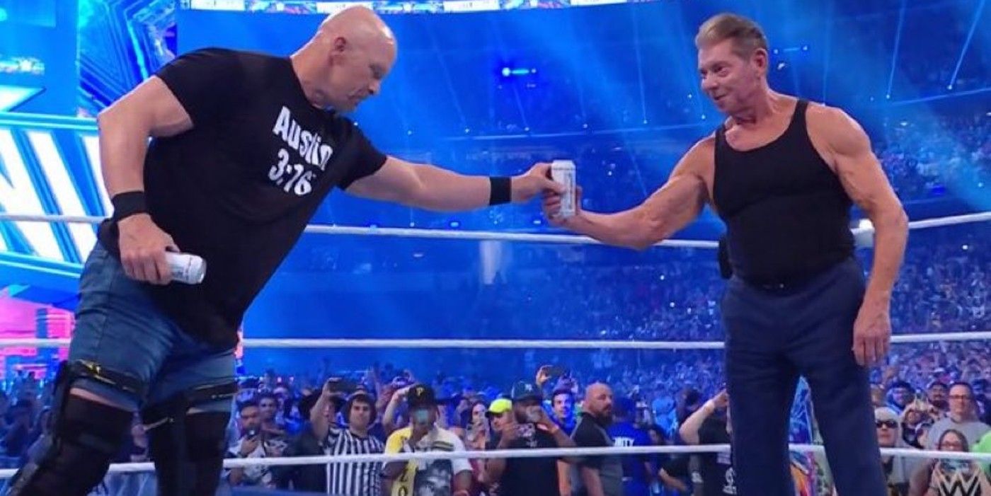 stone cold and vince mcmahon