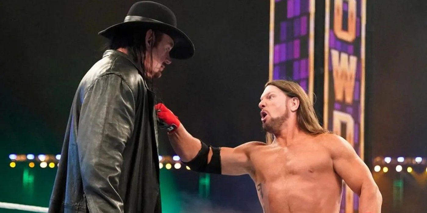 The Undertaker vs. AJ Styles