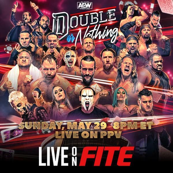 AEW Double Or Nothing 2022 Poster