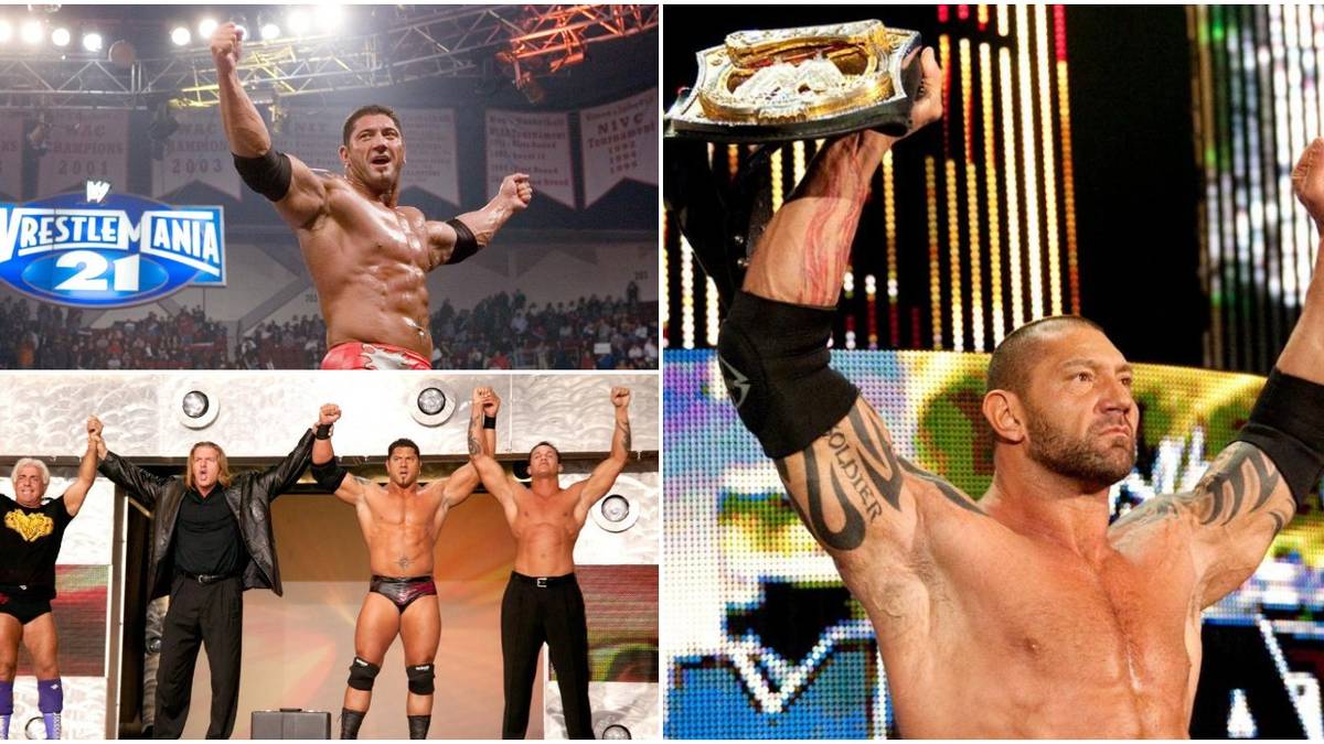 Batista Springboard Batista's Career Told In Photos, Through The Years