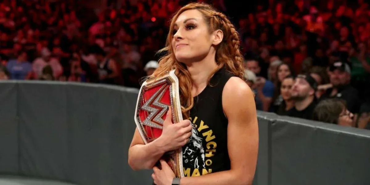Becky Lynch as WWE Raw Women's Champion