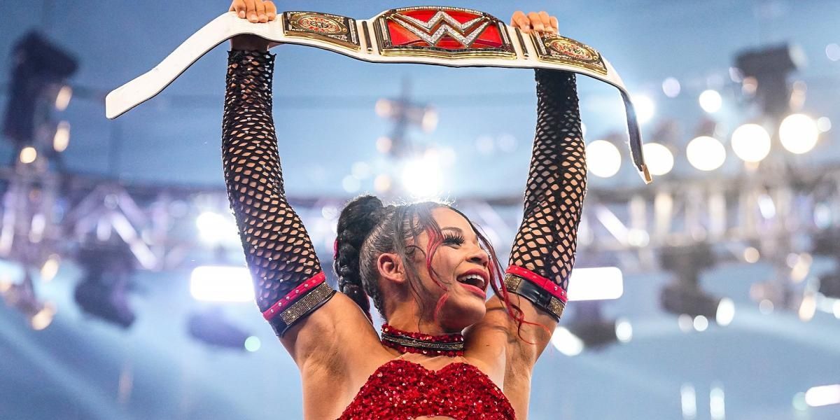 Bianca Belair Raw Women's Champion Cropped