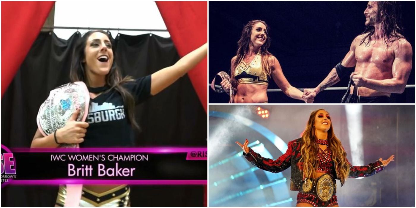 Britt Baker's career told in pictures