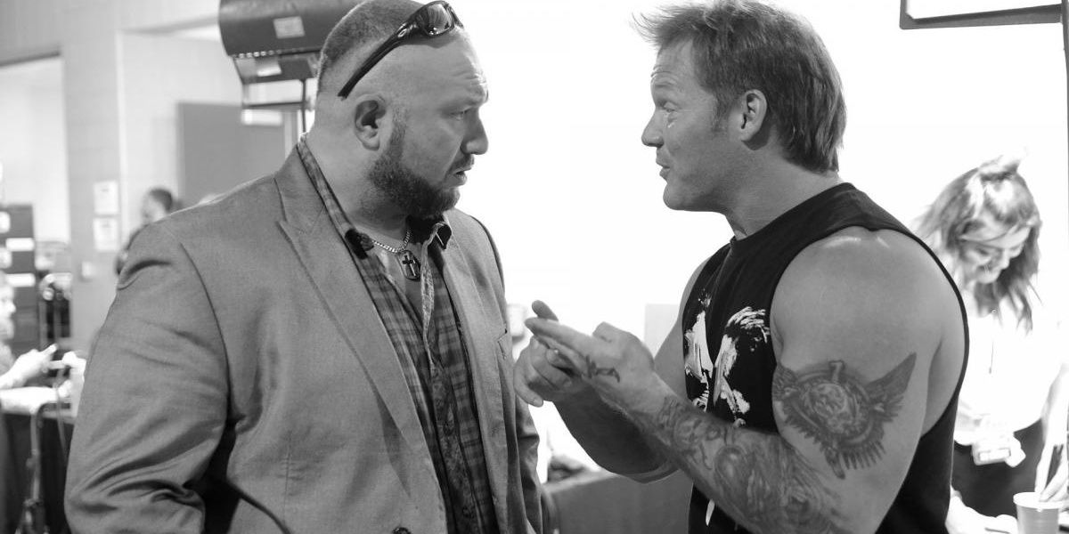 Bubba Ray talking to Chris Jericho 