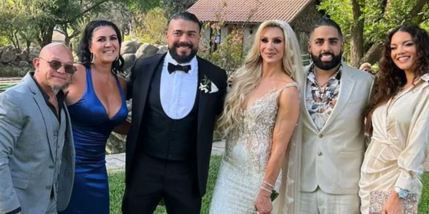 Charlotte Flair Andrade wedding