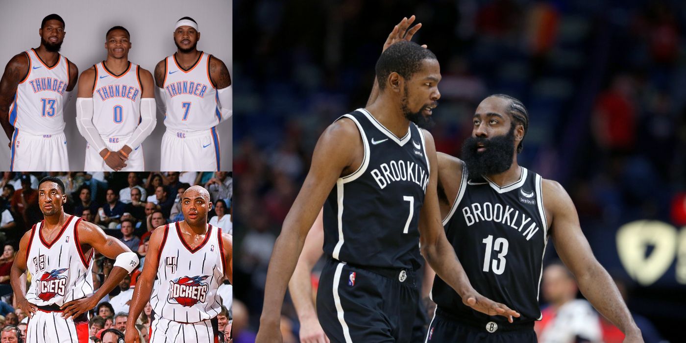 The 2021 Brooklyn Nets (& 9 Other NBA Superteams Who Failed)