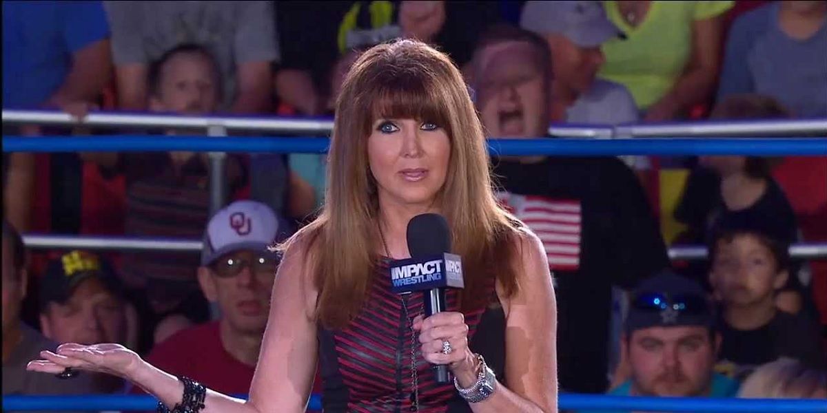 Dixie Carter as a heel in TNA