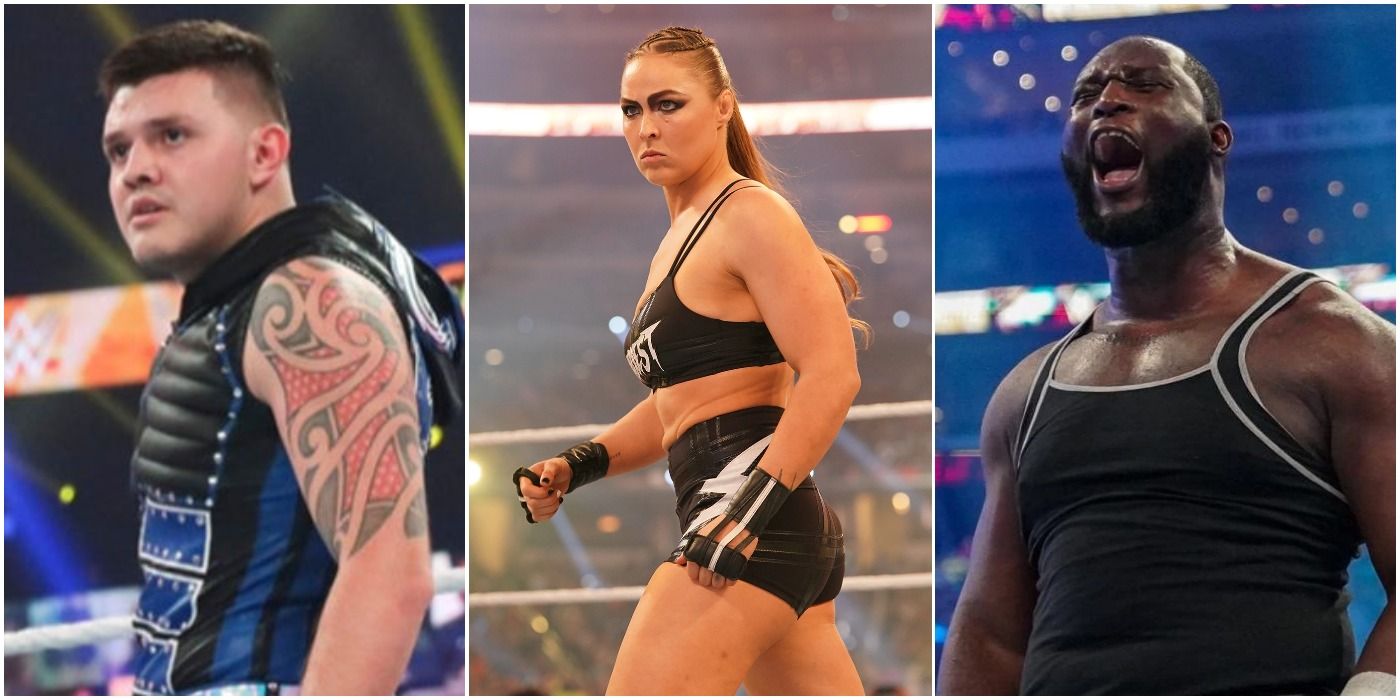 Dominik Mysterio, Ronda Rousey, Omos WWE