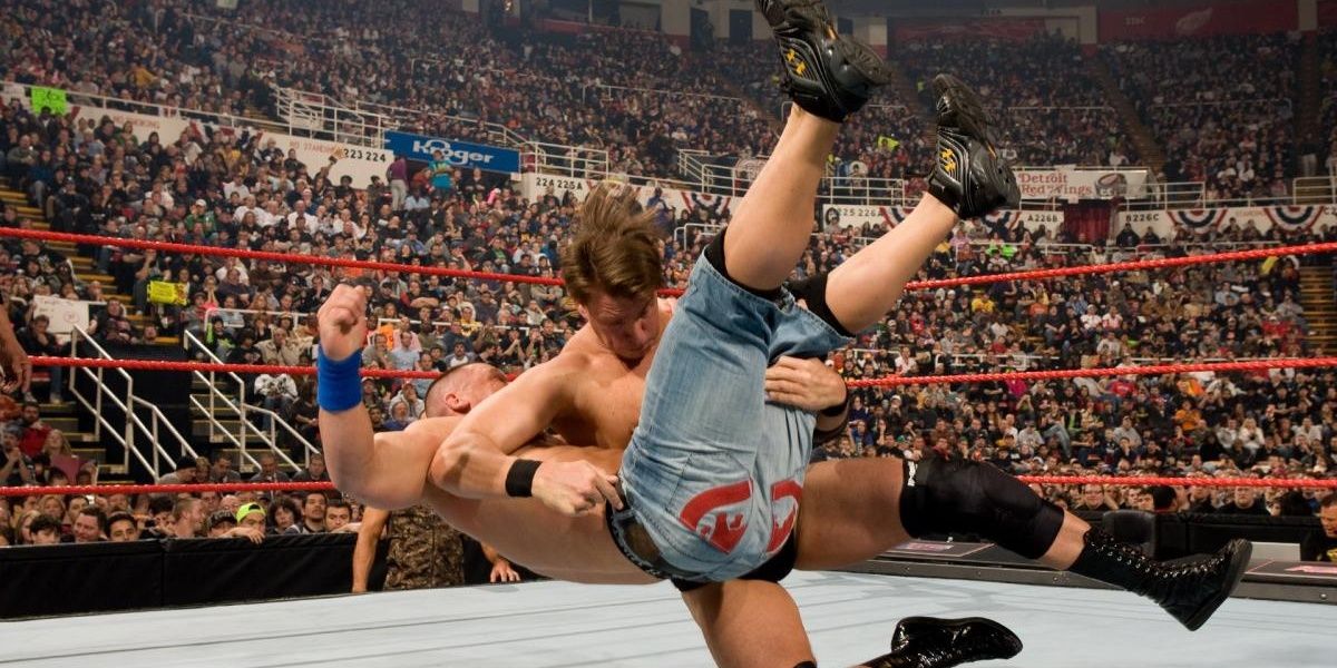 JBL v John Cena Royal Rumble 2009 Cropped