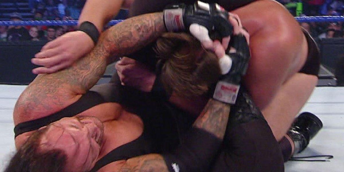 JBL v The Undertaker SmackDown March 20, 2009 Cropped