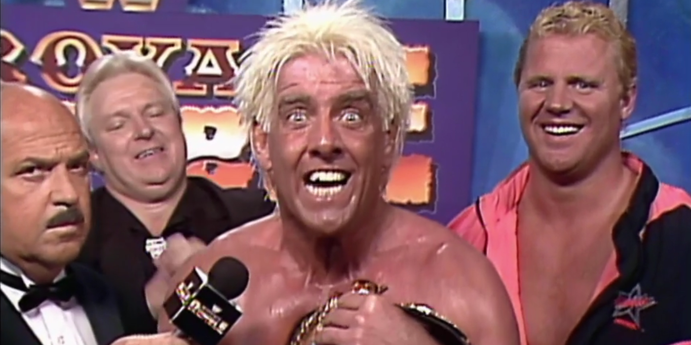 Ric Flair Wins 1992 Royal Rumble 