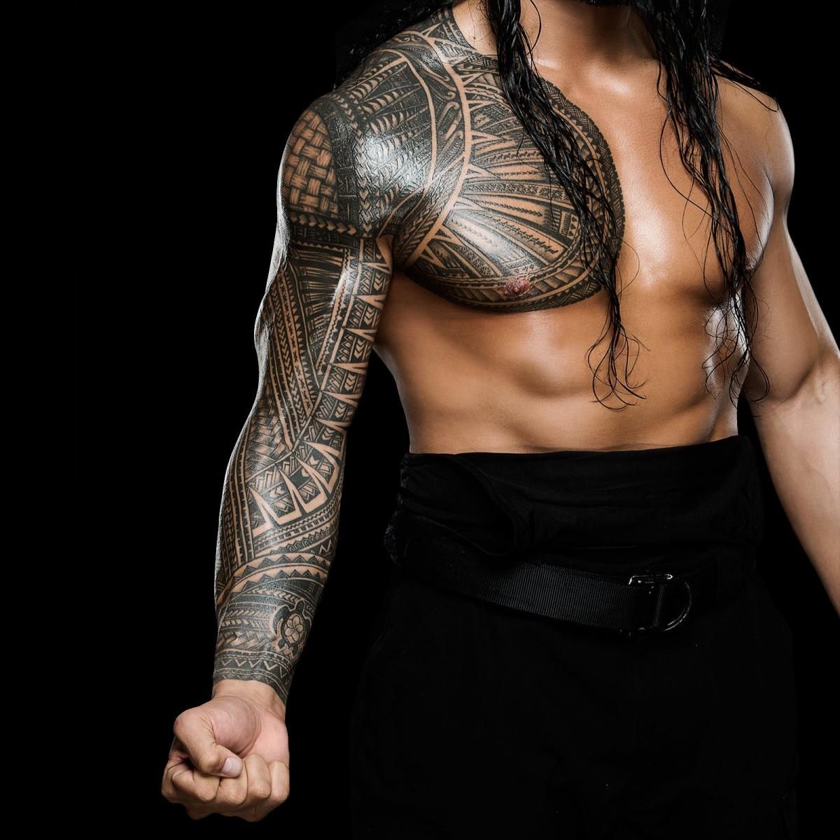 Roman Reigns Shows Off New Back Tattoo (Video) - SEScoops Wrestling