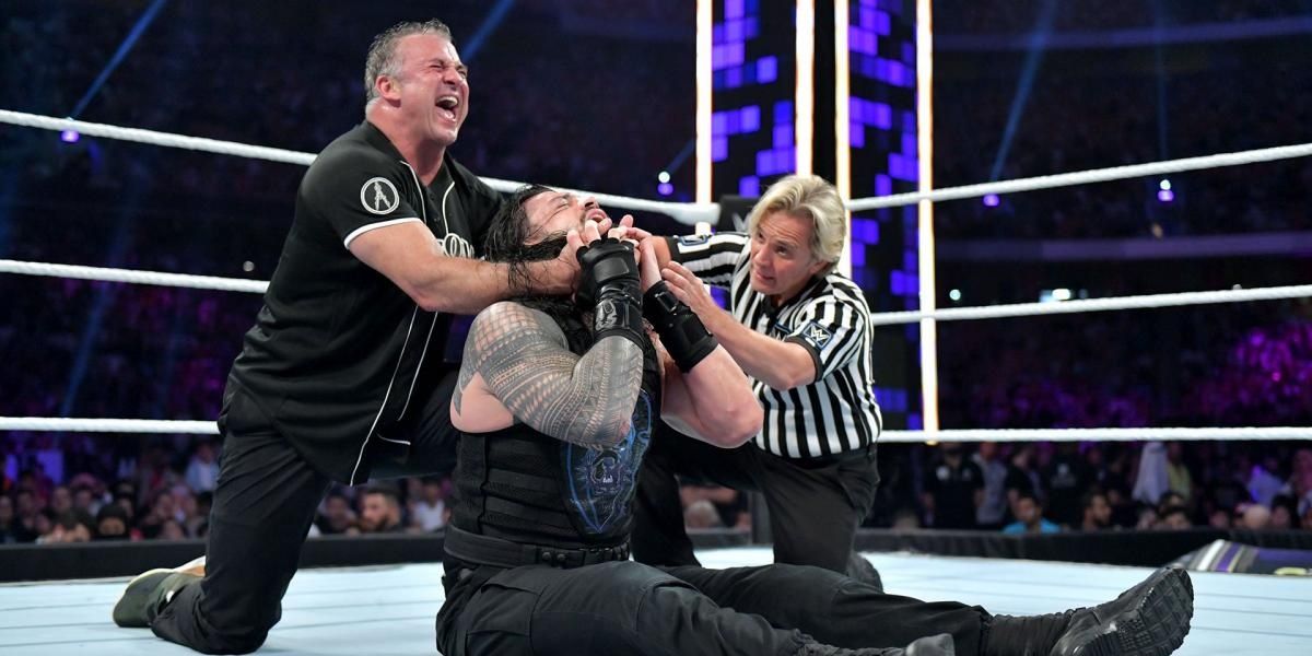 Shane McMahon Vs Roman Reigns