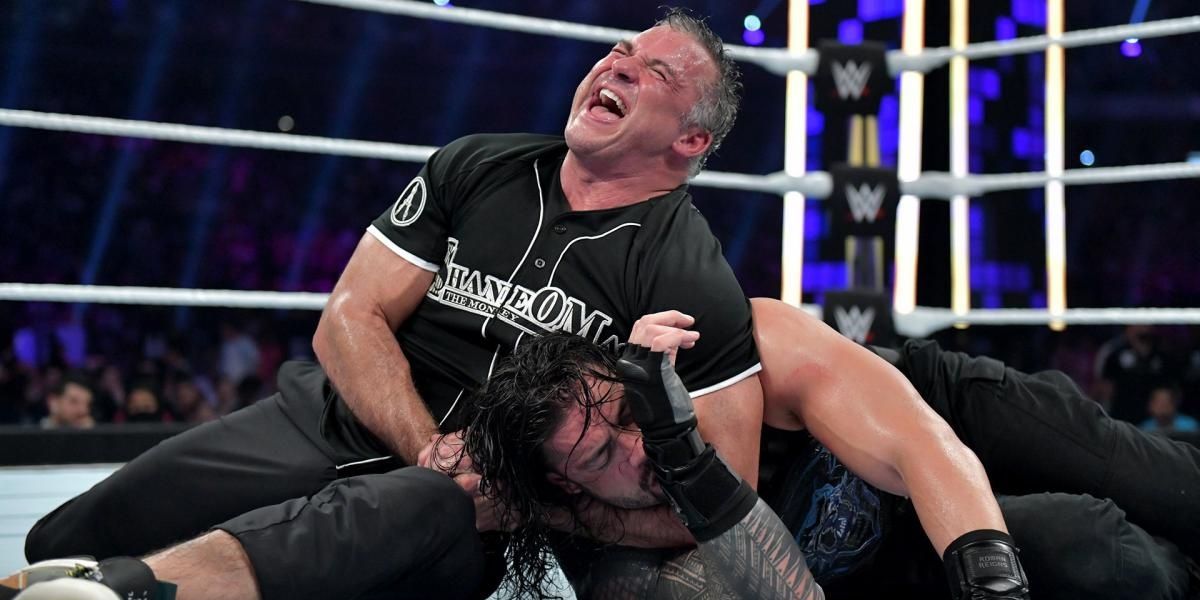 Shane McMahon v Roman Reigns Super Showdown 2019 Cropped