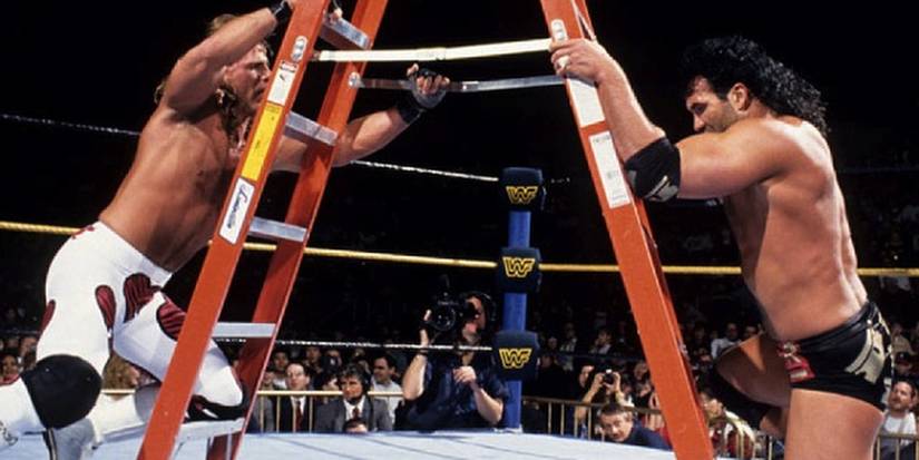 Hbk Vs Razor Ramon Ladder Match 10 Most Iconic Weapons In WWE History