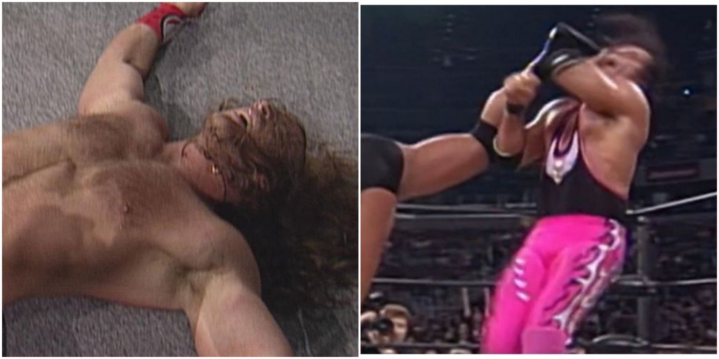 Shawn Michaels and Bret Hart Injuries