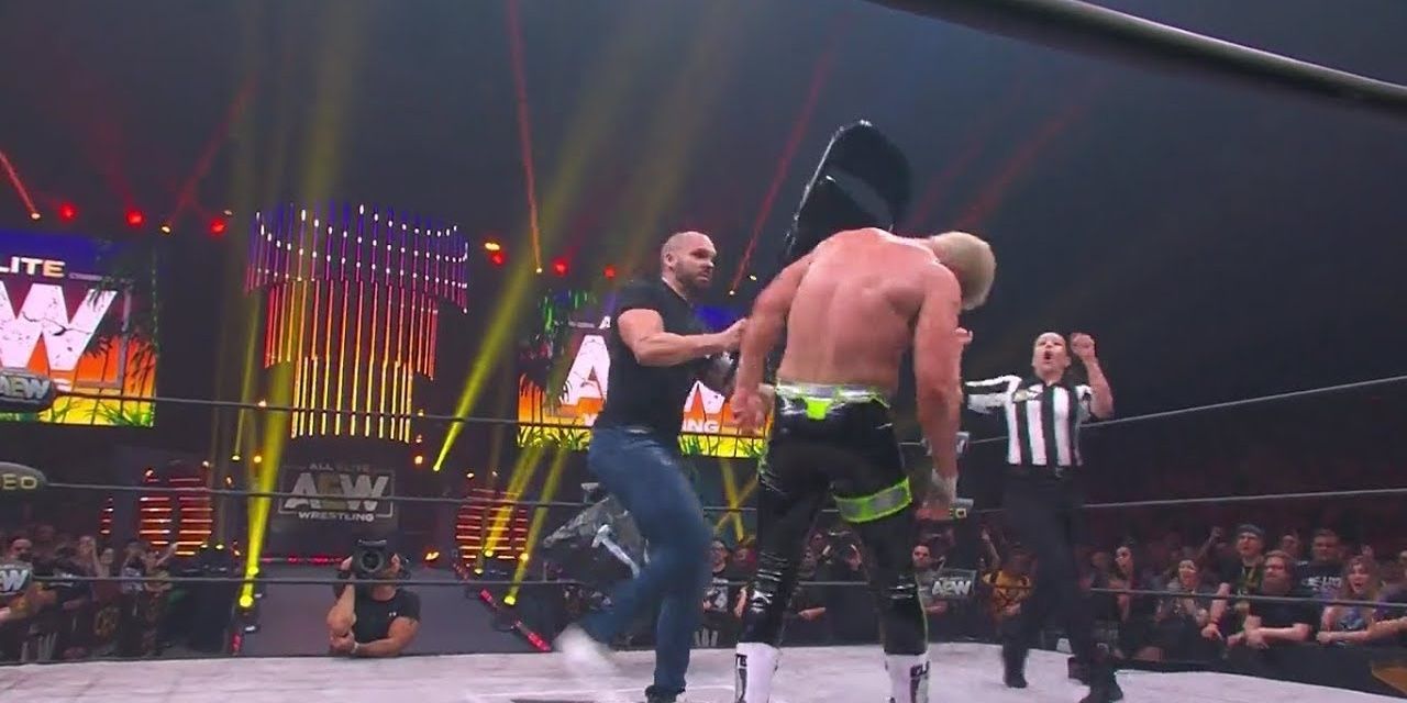 Shawn Spears chair shot to Cody Rhodes Cropped