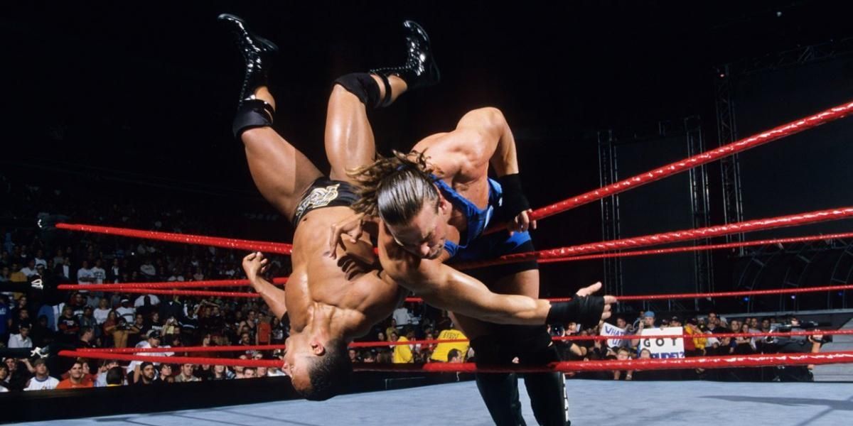 The Rock v Rob Van Dam Raw October 15, 2001 Cropped