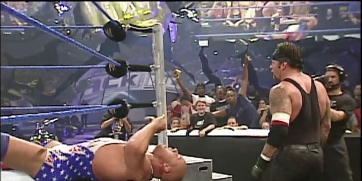 The Undertaker v Kurt Angle SmackDown September 4, 2003