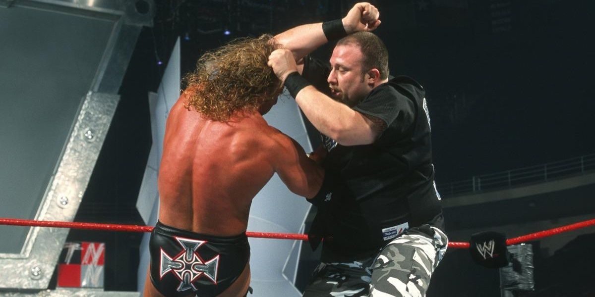 Triple H v Bubba Ray Dudley Raw September 30, 2002 Cropped