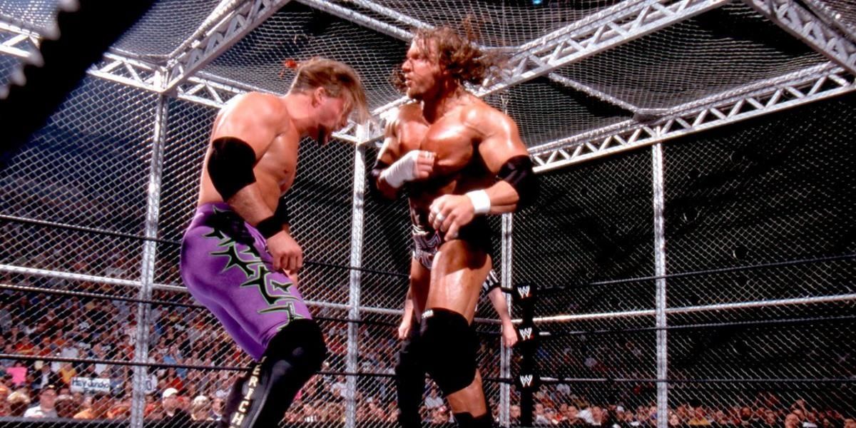 Triple H vs Chris Jericho Hell in a Cell