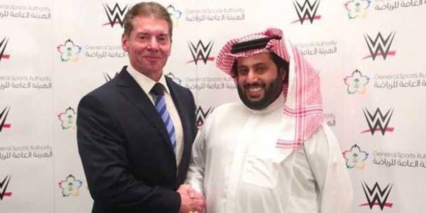 Vince McMahon In Saudi Arabia  