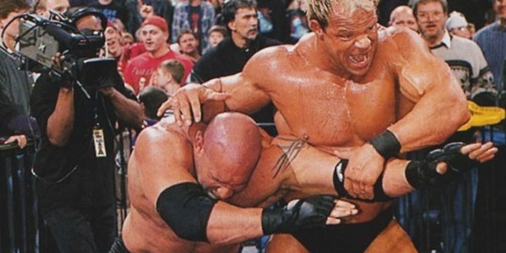 WCW Lex Luger Vs Goldberg