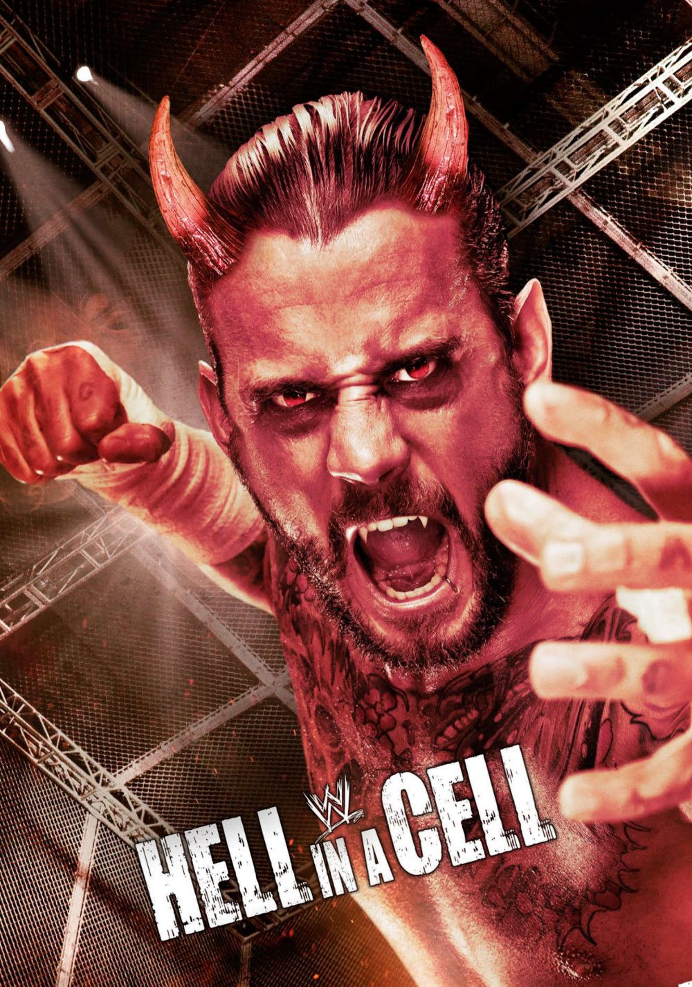 WWE Hell In A Cell 2012 POster