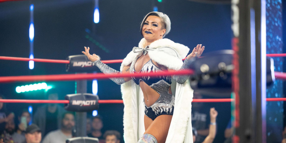 Lady Frost in Impact Wrestling