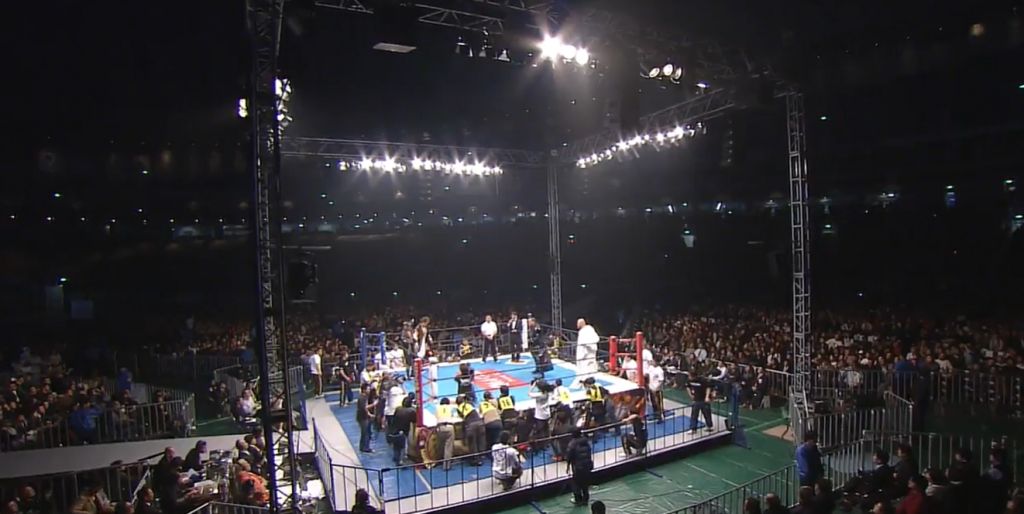 The first Wrestle Kingdom in 2007
