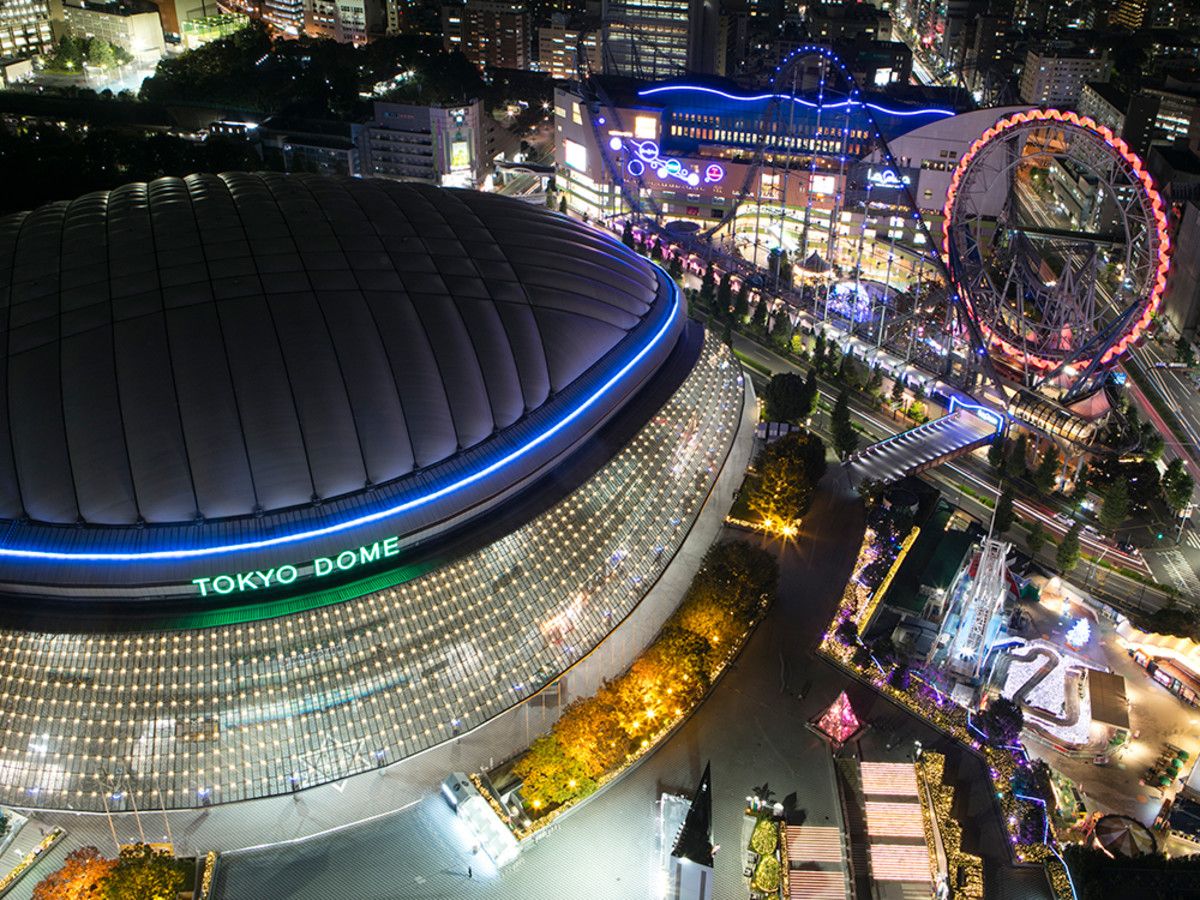 the Tokyo Dome