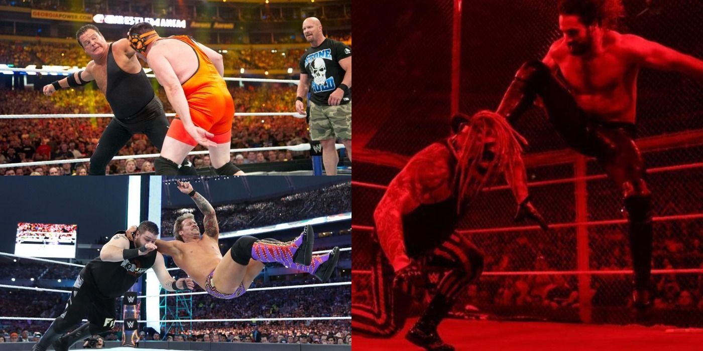 Lawler vs Cole, Owens vs Jericho, Rollins vs Wyatt