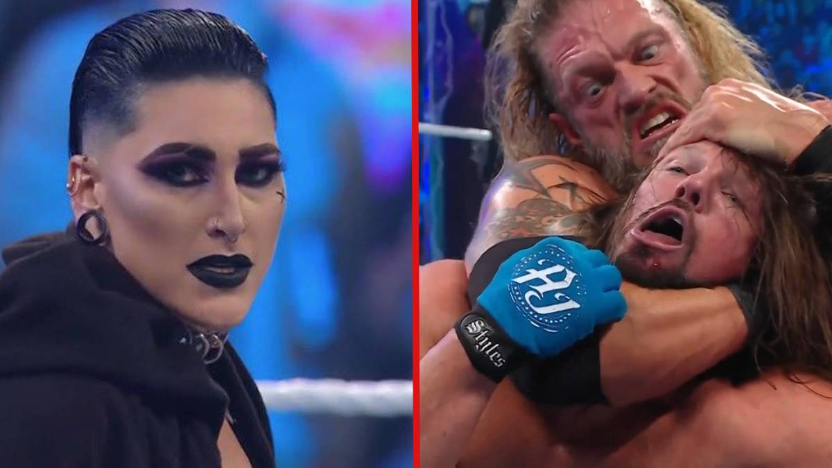 Rhea Ripley Helps Edge Defeat AJ Styles At WrestleMania Backlash, Joins ...