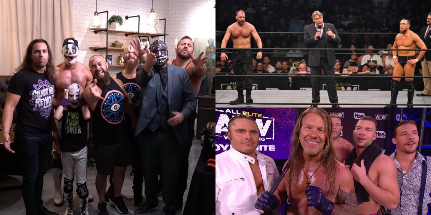 Every Current Stable In AEW, Ranked By Promo Ability