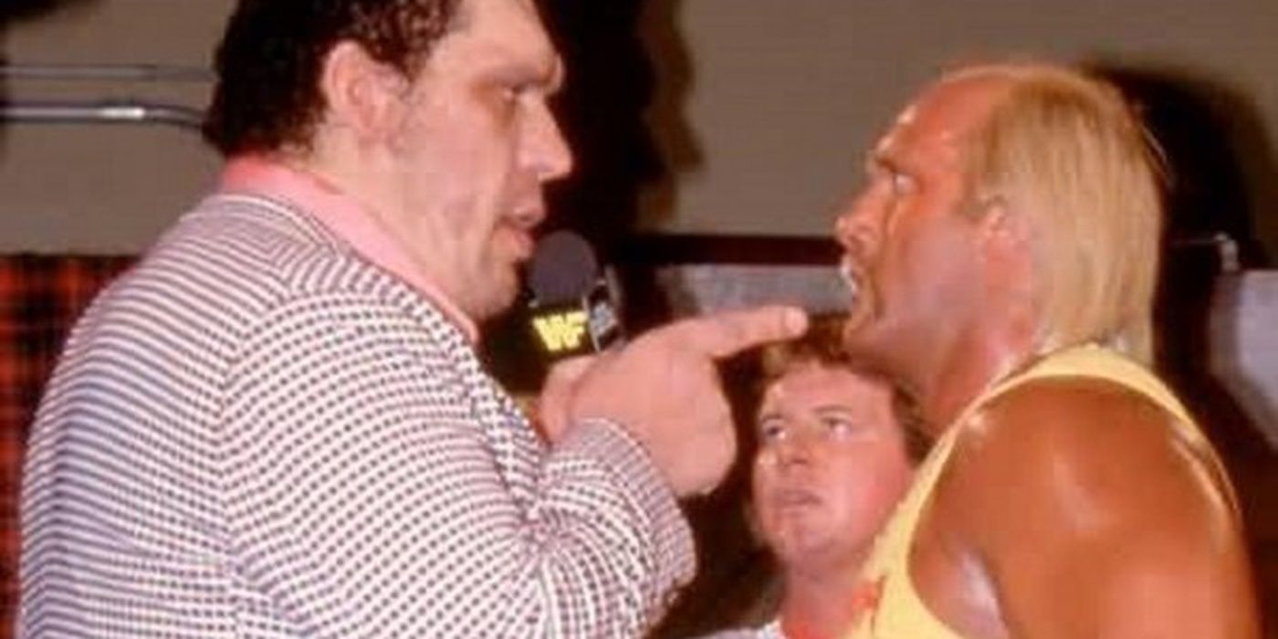 Andre Challenges Hogan WrestleMania 3  